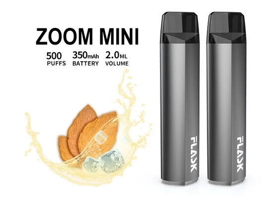 शुद्ध स्वाद 2.0ml 350mAh पॉड सिस्टम डिवाइस 500 पफ डिस्पोजेबल Vape