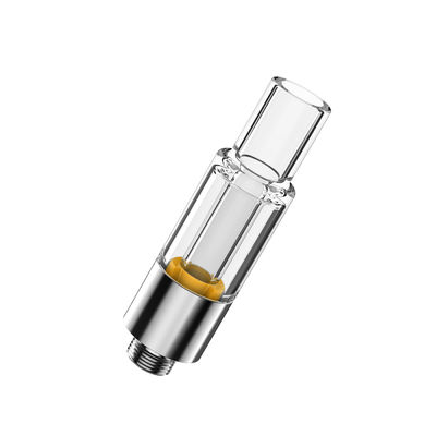 2.2ohm ग्लास ऑयल कार्ट्रिज, 0.8G शुद्ध सिरेमिक वेप कार्ट्रिज