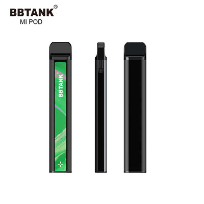 2021 डिस्पोजेबल CBD/THC Vape पॉड BBTANK Mi POD कलरफुल कस्टम लोगो और पैकेजिंग रिप्लेसेबल कार्ट्रिज सिरेमिक कॉइल