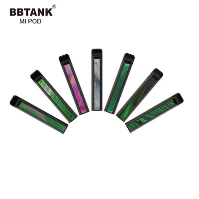 2021 डिस्पोजेबल CBD/THC Vape पॉड BBTANK Mi POD कलरफुल कस्टम लोगो और पैकेजिंग रिप्लेसेबल कार्ट्रिज सिरेमिक कॉइल