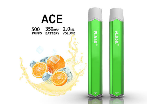 500mah 20mg फ्लेवर्ड वेपोराइज़र पेन एल्युमिनियम एलॉय स्मोक निक डिवाइस