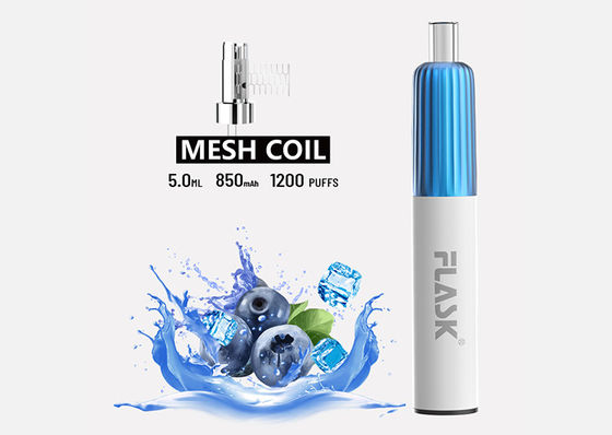 OEM 304SS 5g डिस्पोजेबल फ्लेवर्ड वेपोराइज़र पेन पॉड सिस्टम: