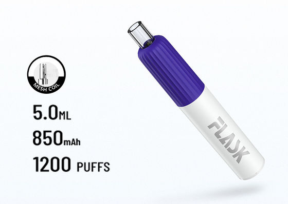 डिस्पोजेबल मेश कॉइल स्मोक वेप पॉड्स, 850mAh बिग वाष्प ई सिगरेट