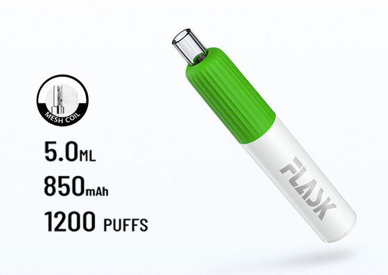 5.0ml फ्लेवर्ड वेपोराइज़र पेन स्मोक पॉड सिस्टम ISO9001 स्वीकृत: