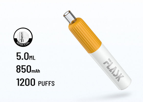 5.0ml फ्लेवर्ड वेपोराइज़र पेन स्मोक पॉड सिस्टम ISO9001 स्वीकृत: