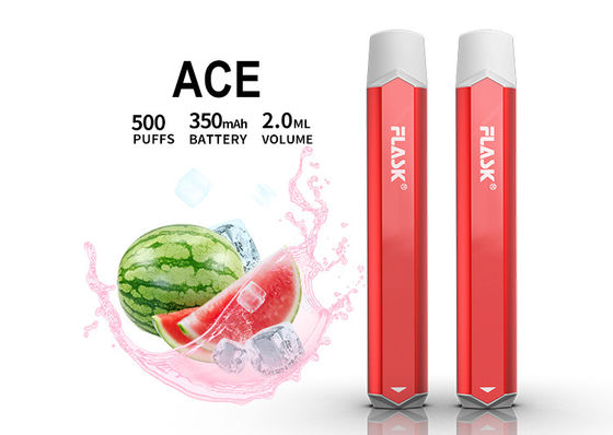 2ml 1.5oHM फ्लेवर्ड वेपराइज़र पेन, 500 पफ डिस्पोजेबल वेप