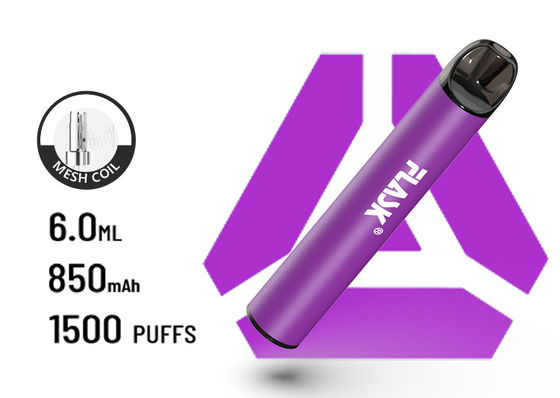 F900 P6 फ्रेशवैप वेपनेशन डिस्पोजेबल वेप पेन 1500puffs मेश कॉइल 6.0ml जूस क्षमता