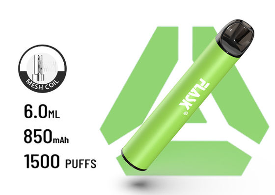 F900 P6 फ्रेशवैप वेपनेशन डिस्पोजेबल वेप पेन 1500puffs मेश कॉइल 6.0ml जूस क्षमता