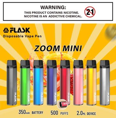 ज़ूम डिस्पोजल वेपेन डिवाइस स्थिरता और सर्वोत्तम गुणवत्ता 1000puffs 650mah 3.8ml तरल