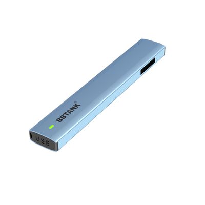 सिरेमिक कोर के साथ फ्लैट 1ML THC डिस्पोजेबल Vape डिवाइस CK प्रमाणन