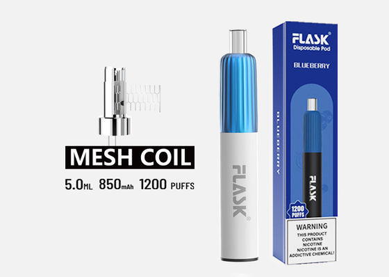 50mg निकोटीन ऑल इन वन वेप डिवाइस 850mAh स्वस्थ इलेक्ट्रॉनिक सिगरेट