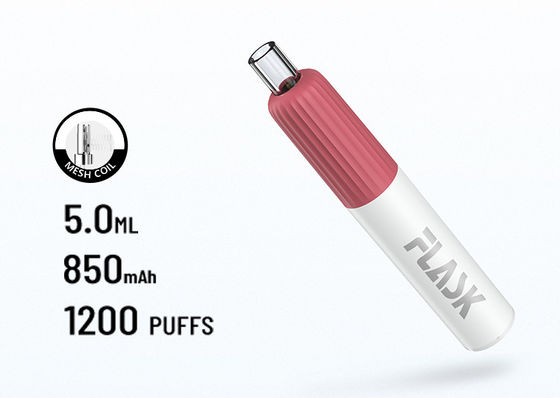 850mAh 2% निकोटीन साल्ट फ्लेवर्ड वेपोराइज़र पेन मेश कॉइल वेप प्री फिल्ड पॉड्स