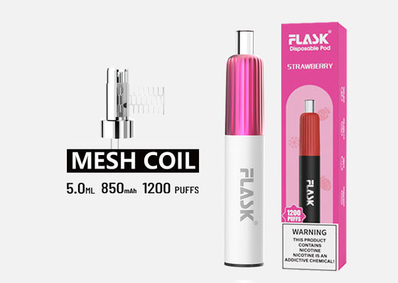 20mg निकोटीन फ्लेवर्ड वेपोराइज़र पेन, 850mAh इलेक्ट्रॉनिक सिगरेट वेपर्स