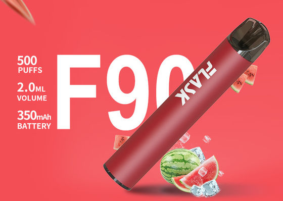304SS डिस्पोजेबल वेप पॉड डिवाइस 350mAh फ्लेवर्ड वेपराइज़र पेन