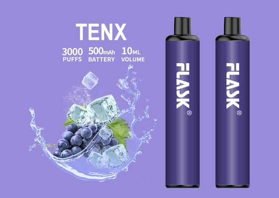 10 मिलीलीटर ई तरल इलेक्ट्रॉनिक सिगरेट 3000 पफ पोर्टेबल पॉड Vape