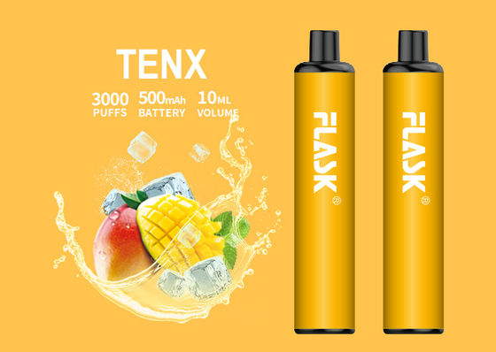 1.5ohm डिस्पोजेबल Vape पॉड डिवाइस 20 फ्लेवर के साथ बंद सिस्टम