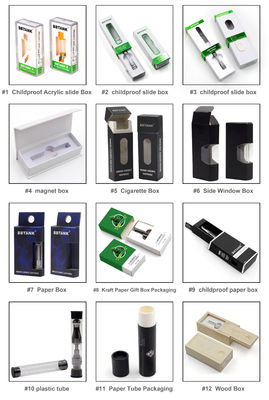 एफसीसी OEM पुनर्नवीनीकरण पेपरबोर्ड Vape बॉक्स पैकिंग मैट फाड़ना