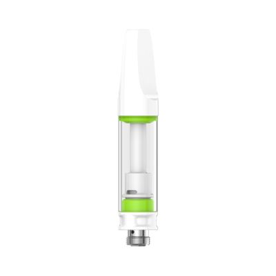 सफेद 0.5g खाली Vape सिरेमिक तेल कारतूस FCC प्रमाणन: