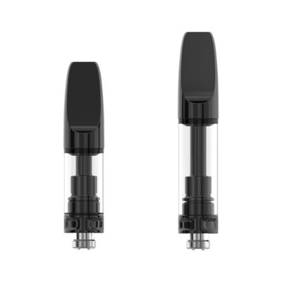 सफेद 0.5g खाली Vape सिरेमिक तेल कारतूस FCC प्रमाणन: