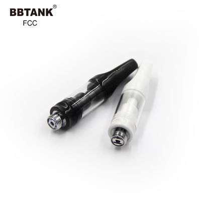 सफेद 0.5g खाली Vape सिरेमिक तेल कारतूस FCC प्रमाणन: