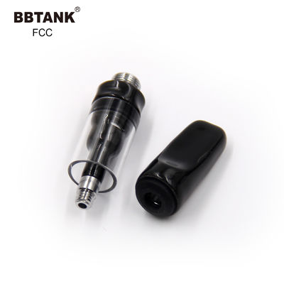 सफेद 0.5g खाली Vape सिरेमिक तेल कारतूस FCC प्रमाणन: