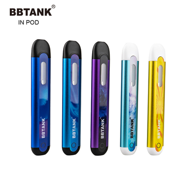 BBTANK 2 मिली मोटा तेल पेन डिस्पोजेबल lil vape पॉड डिवाइस POD में रिचार्जेबल कस्टम लोगो डेल्टा 8 ऑयल पॉड Vape पेन CBD