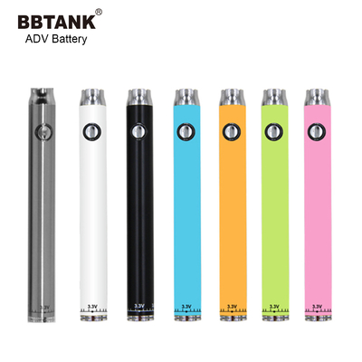 510 ई सिग बैटरी बटन रिचार्जेबल एडजस्टेबल वोल्टेज को प्रीहीट करता है BBTANK ADV 510 बैटरी