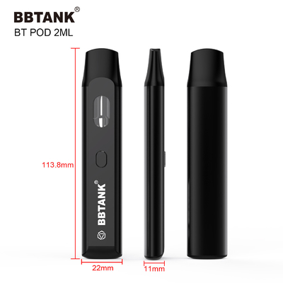 BBTANK 2 ग्राम डिस्पोजेबल वेप ऑल इन वन पीस वेप डिवाइस