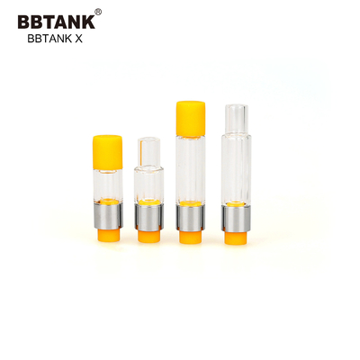 BBTANK कारखाना थोक मूल पूर्ण ग्लास कारतूस 0.5ml 1.0 2.0 ग्राम, 510 धागा, फिट वाइड रेंज चिपचिपापन तेल