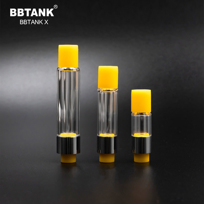 BBTANK कारखाना थोक मूल पूर्ण ग्लास कारतूस 0.5ml 1.0 2.0 ग्राम, 510 धागा, फिट वाइड रेंज चिपचिपापन तेल