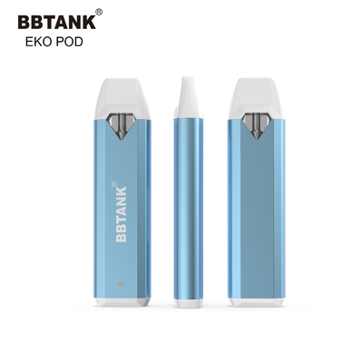 THC डिस्पोजेबल Vape डिवाइस सिरेमिक कॉइल 1ml रिचार्जेबल डिस्पोजेबल Vape