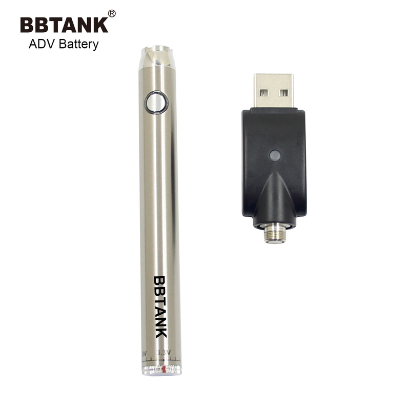 510 ई सिग बैटरी बटन रिचार्जेबल एडजस्टेबल वोल्टेज को प्रीहीट करता है BBTANK ADV 510 बैटरी